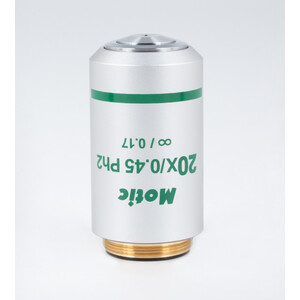 Motic objectief 20X / 0.45,wd 0.8mm, CCIS, UC plan, pos.fase Ph2, oneindig