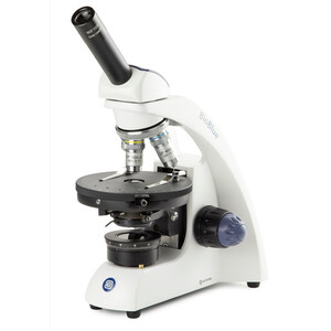 Euromex -microscoop BioBlue, BB.4240-P-DLED, mono, pol, DIN, semiplan, 40x-600x, 10x/18, LED, 1 W, accu