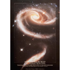 AstroMedia Poster Rozenstelsel Arp 273