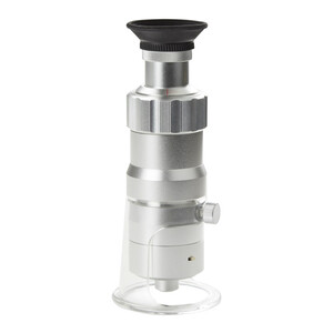 Euromex Vergrootglazen Lupe Messmikroskop, 60x, LED, 0.02mm