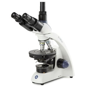 Euromex Microscoop Mikroskop BioBlue, BB.4241-P-HLED,trino, Pol, DIN, 40x-400x, 10x/18, LED, 1W
