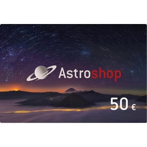 Astroshop tegoedbon ter waarde van 50 euro