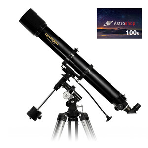 Omegon Telescoop AC 90/1000 EQ-2 + tegoedbon ter waarde van 100 euro