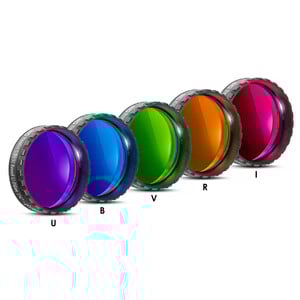 Baader Filters UBVRI Bessel photometric SET 1,25"