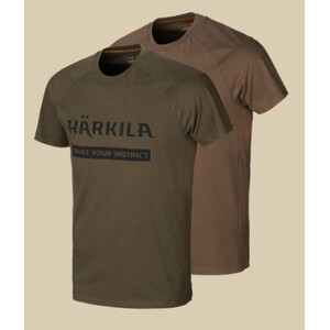 Härkila Logo T-Shirt 2-pack ASDO maat M