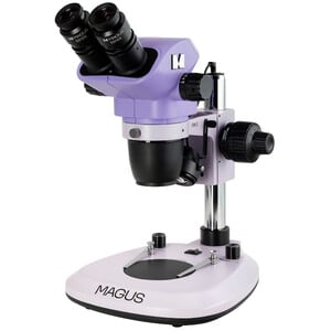 MAGUS Stereo zoom microscoop 8B 6.5x-55x bino Greenough 3W LED