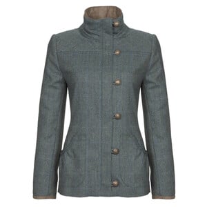 Dubarry of Ireland Tweed jasje Bracken 89 Mist maat 36