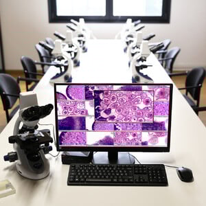 Optika Microscoop -WI-LEARN-pakket 1 docent + 12 leerlingstations