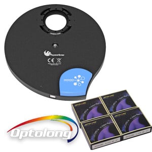 PegasusAstro Filterwiel Indigo + OPTOLONG LRGB-Filter 2"