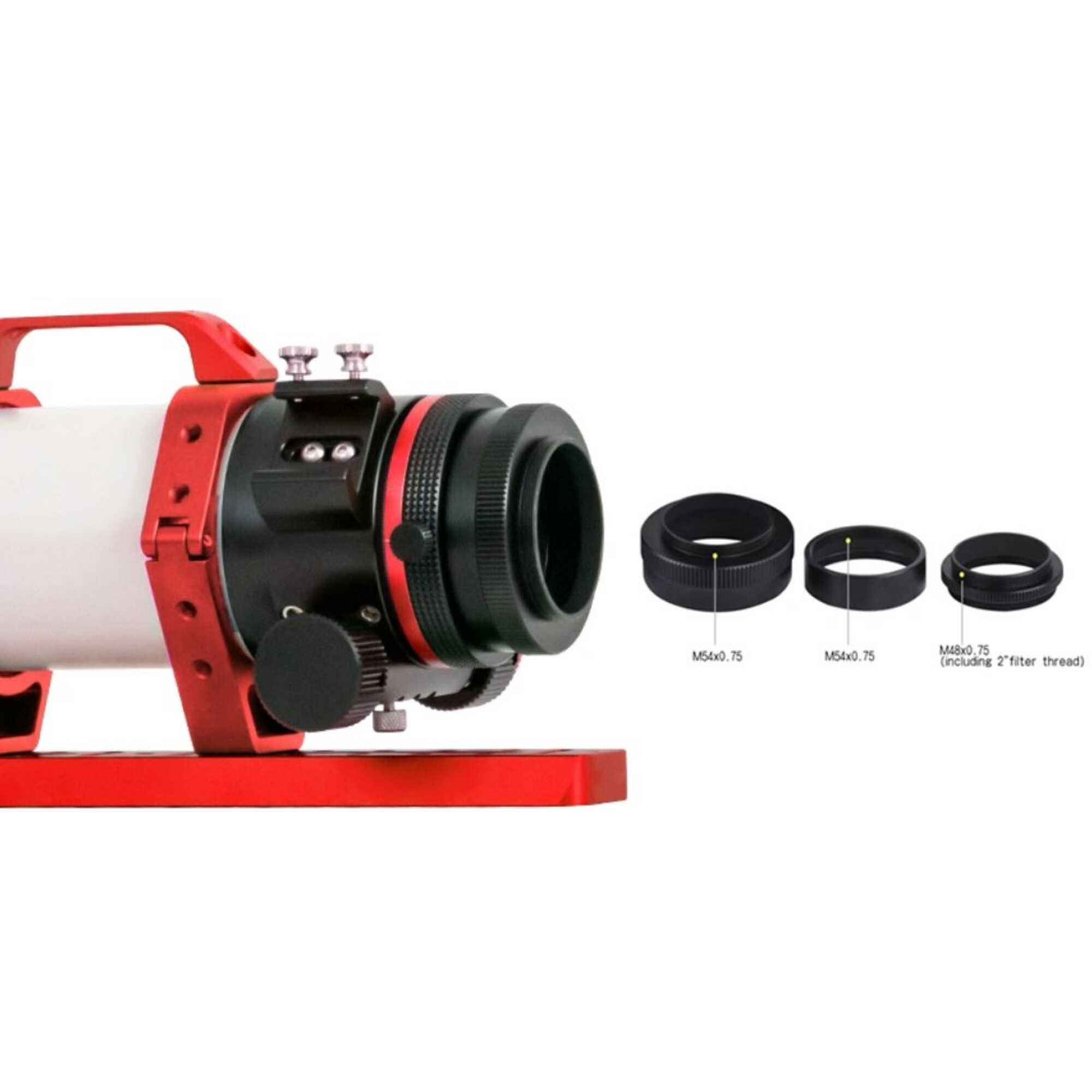 ZWO Apochromatische refractor AP 65/416 FF65