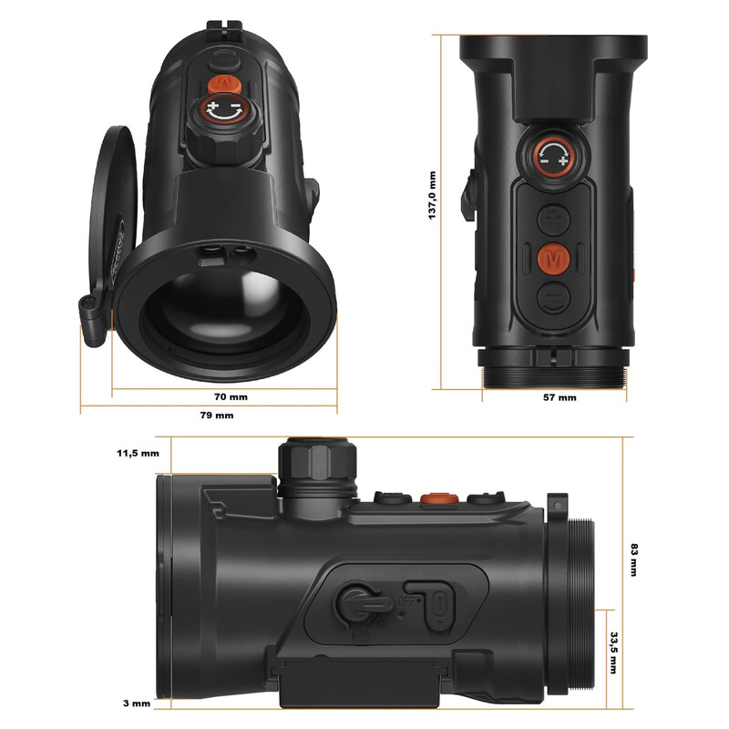 ThermTec Warmtebeeldcamera Hunt 635L Pro LRF