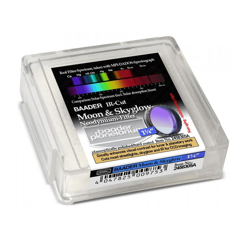 Baader Filters Neodymium maan- en Skyglowfilter, 1,25"