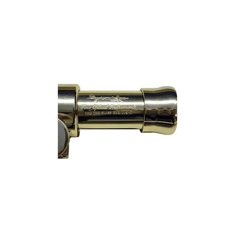 The Glass Eye Messing telescoop Avalon All Brass statief, uit teakhout
