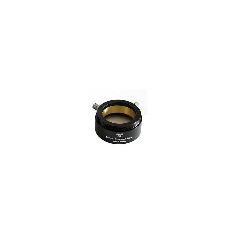 TS Optics Adapter, T2 op 1,25", opgezette T2-schroefdraad, bouwlengte 15mm