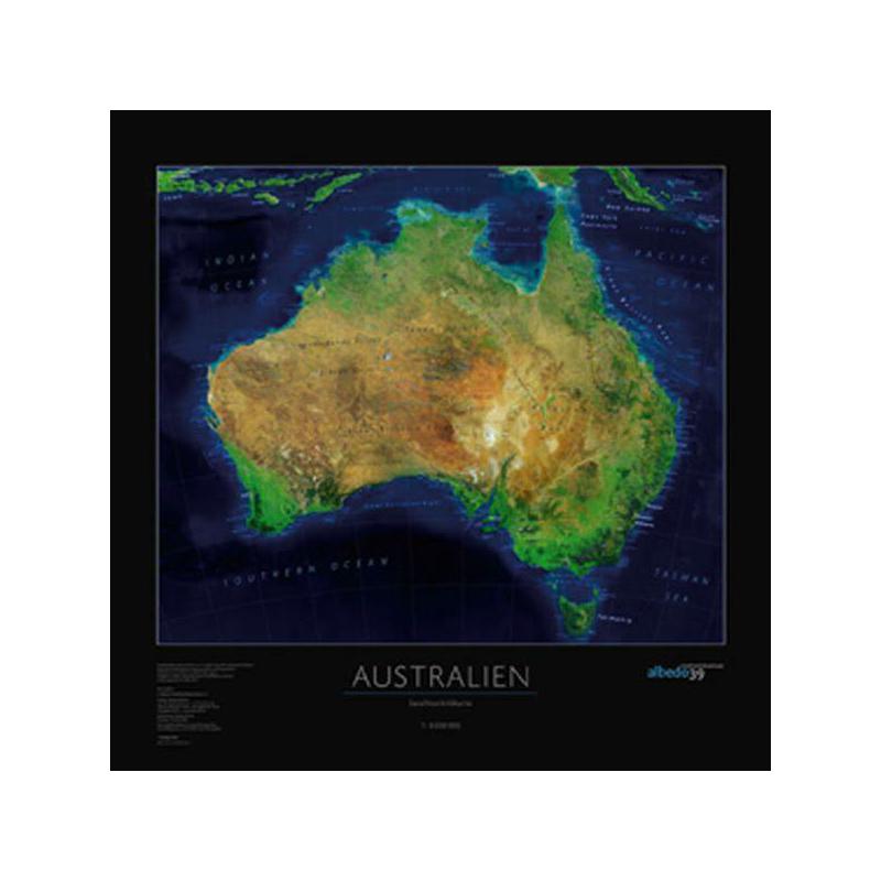albedo 39 continentkaart Australië (Duits)