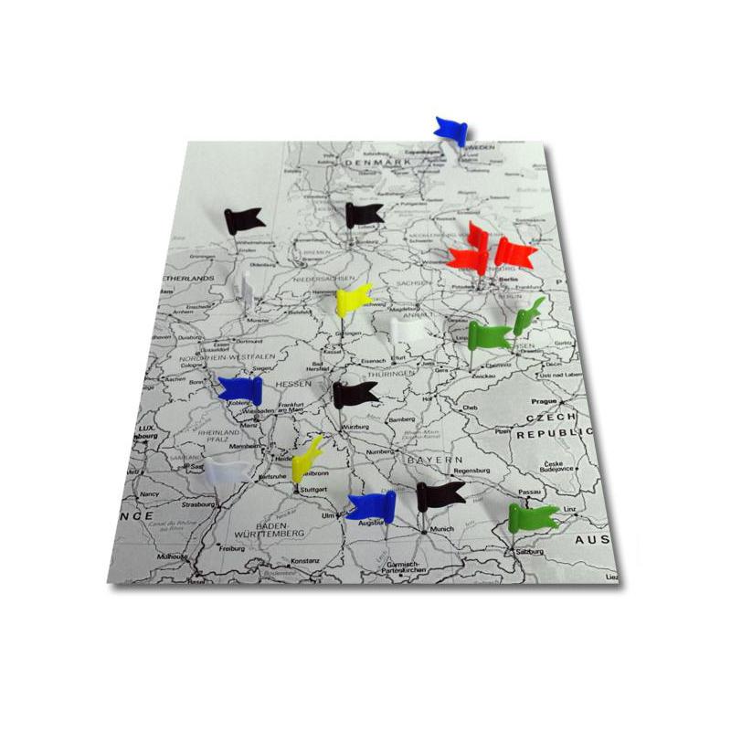 Markeringsvlaggetjes, verschillende kleuren (20)
