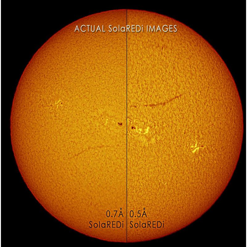 DayStar Zonnetelescoop ST 60/1375 0.7Å SolaREDi Alpha Hepta Odyssey OTA