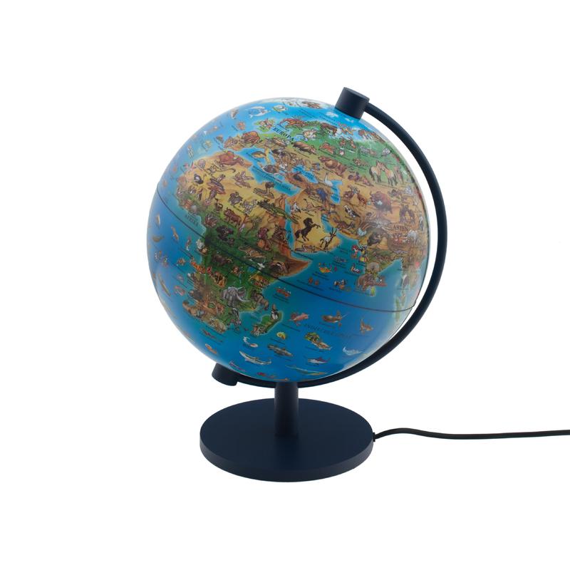 Stellanova Kinderglobe DinoZ kinderverlichte wereldbol 8928910, dierenmotieven