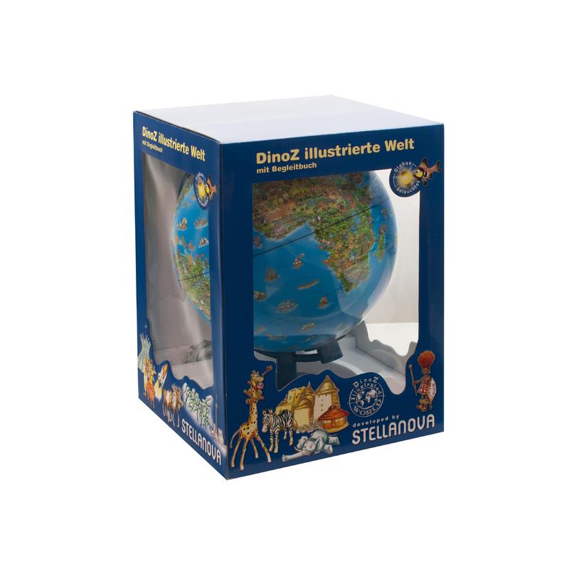 Stellanova Kinderglobus DinoZ Kinder-Leuchtglobus 8828912