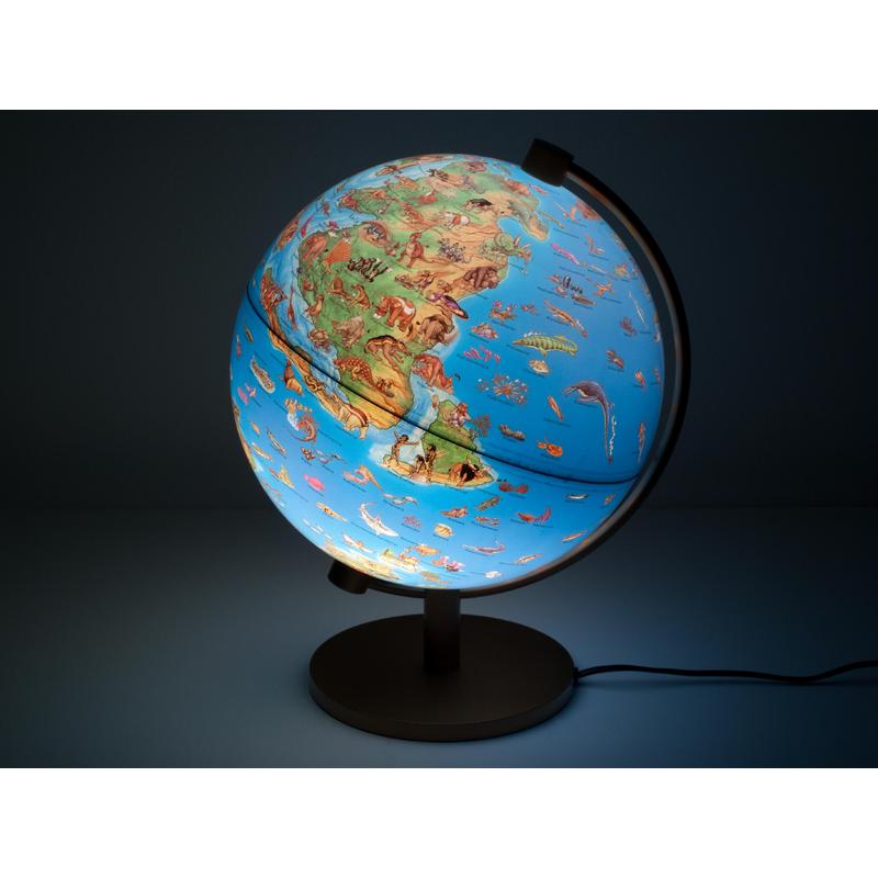 Stellanova DinoZ kinderglobe verlicht prehistorische wereld (Duits) 28cm