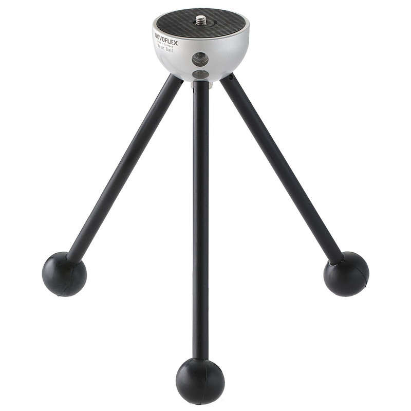 Novoflex Tafelstatief BasicBall, zilver
