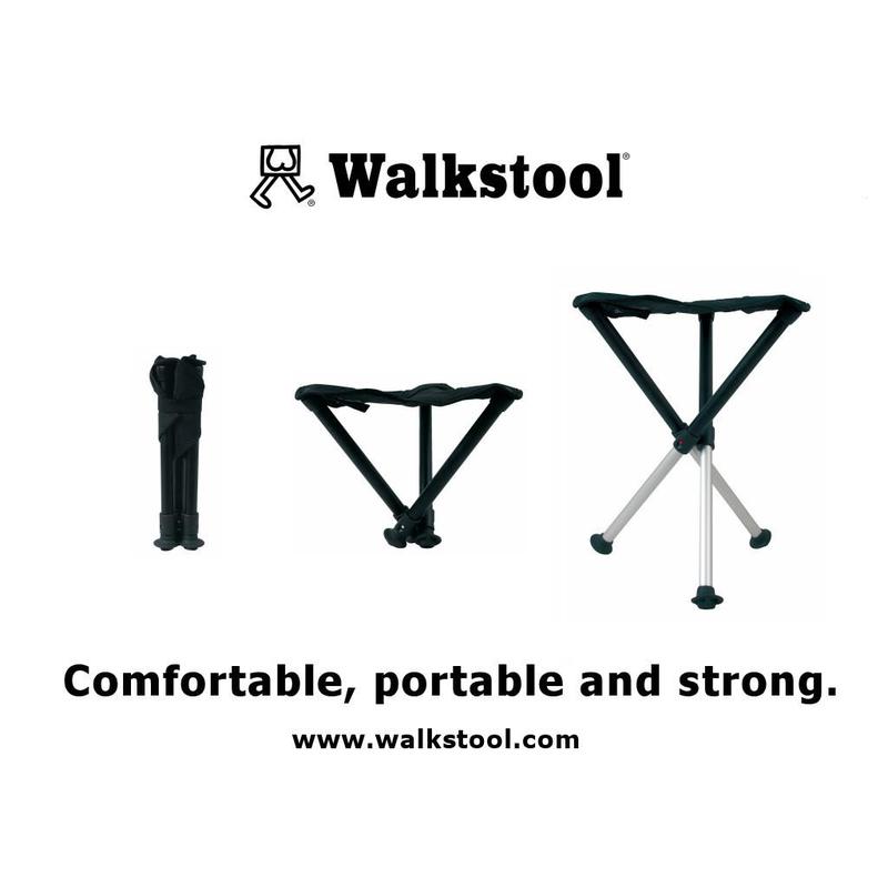 Walkstool Comfort 55, zwart