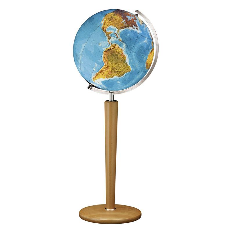 Columbus Staande globe Duo 51cm Holzfuß