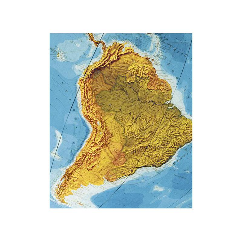 Columbus Staande globe Duo 51cm Holzfuß