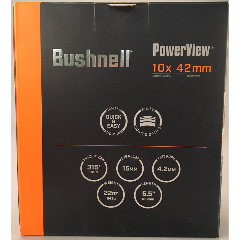 Bushnell Verrekijkers Powerview 10x42, Realtree Camo