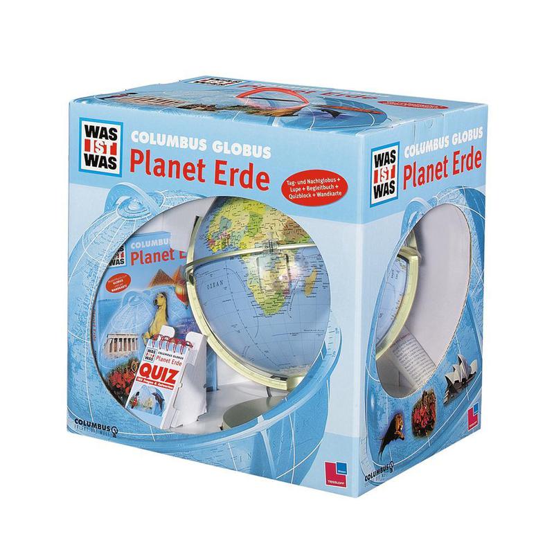 Columbus Kinderglobus WAS IST WAS Globus "Planet Erde"