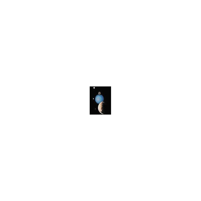 Poster Uranus met manen