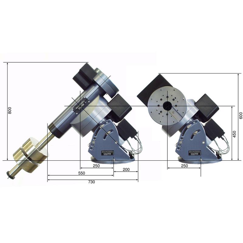 10 Micron GM 4000 QCI-montering, stationaire uitvoering