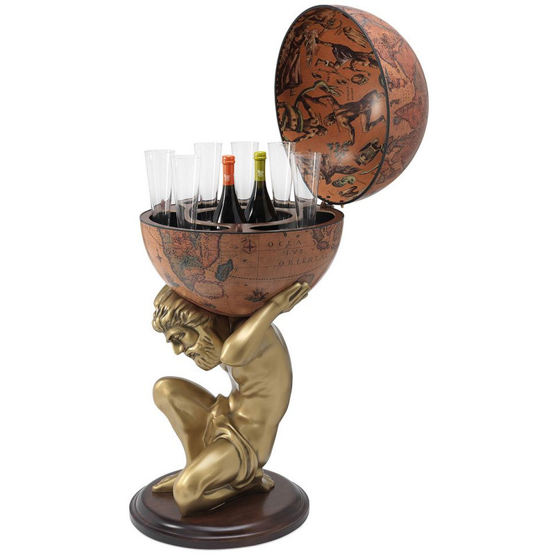 Zoffoli living Barglobe Atlas 50cm