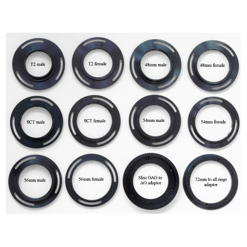 Starlight Xpress Filters M72 (Tak) adapter (mannetje) voor het SX USB filterwiel