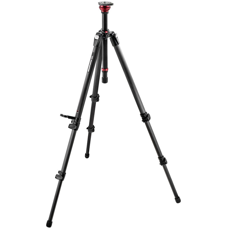 Manfrotto Carbon statief 755CX3 MDEVE, met 50mm nivelleer-halfkogel