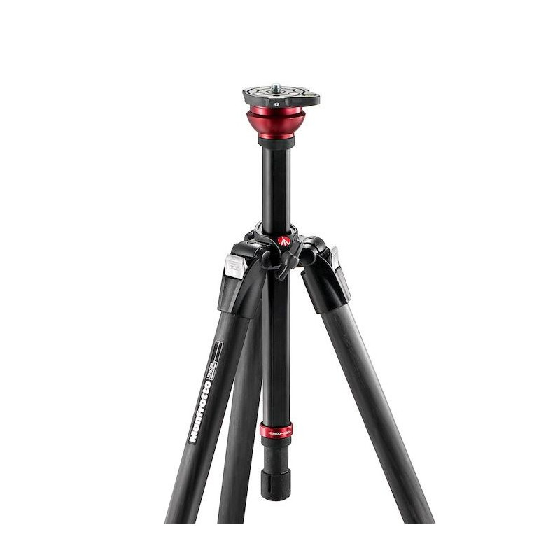 Manfrotto Carbon statief 755CX3 MDEVE, met 50mm nivelleer-halfkogel