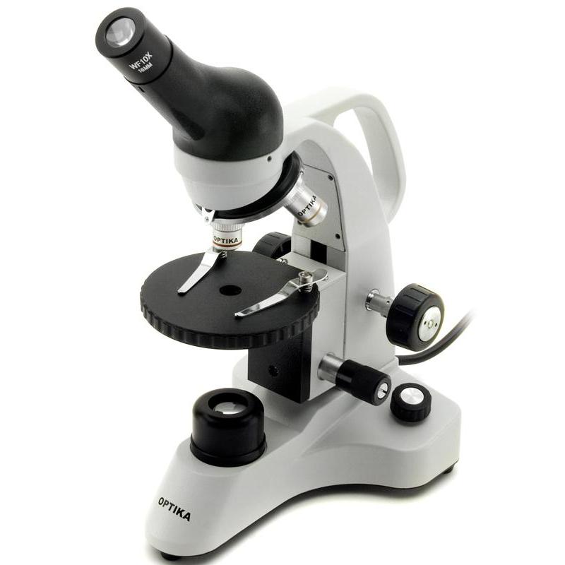 Optika Microscoop B-20, Monoculair, 40 - 400x, LED