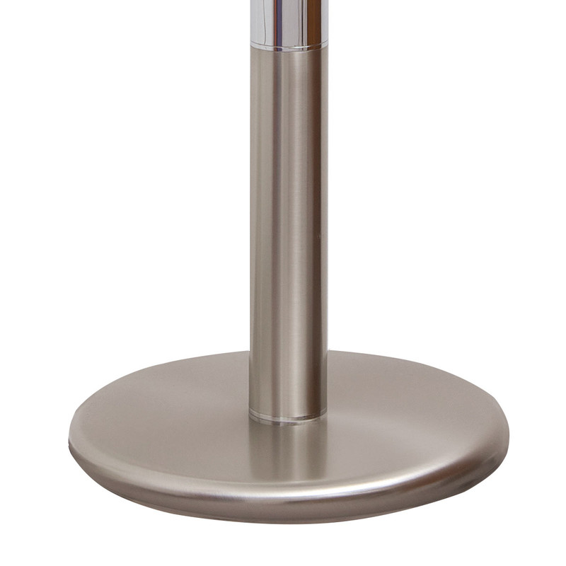 Columbus Staande globe Roestvrij staal 40cm