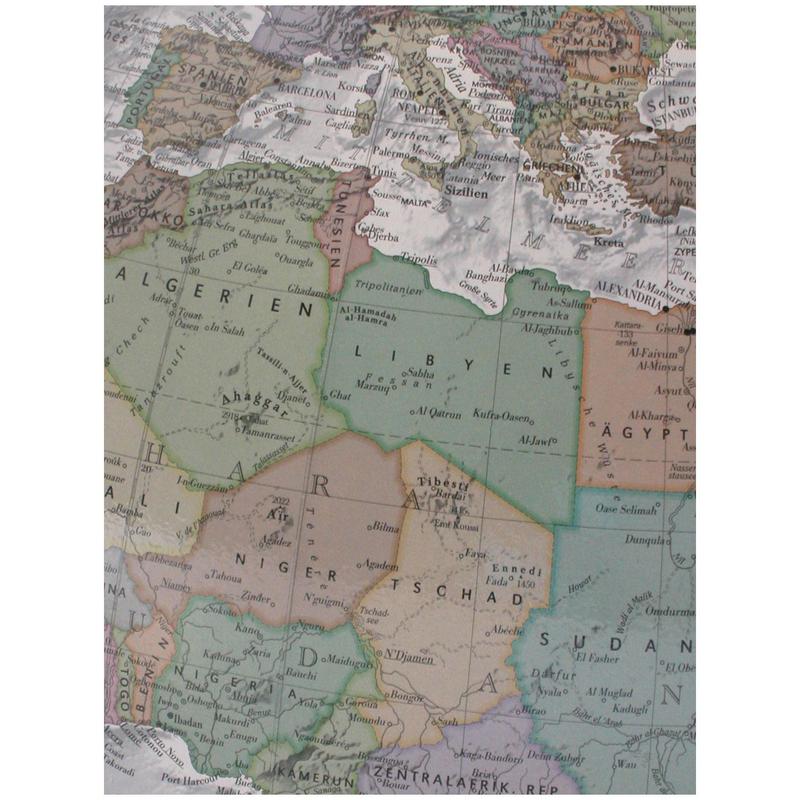 Columbus Globe Duo Alba Roestvrij staal, mat 34cm