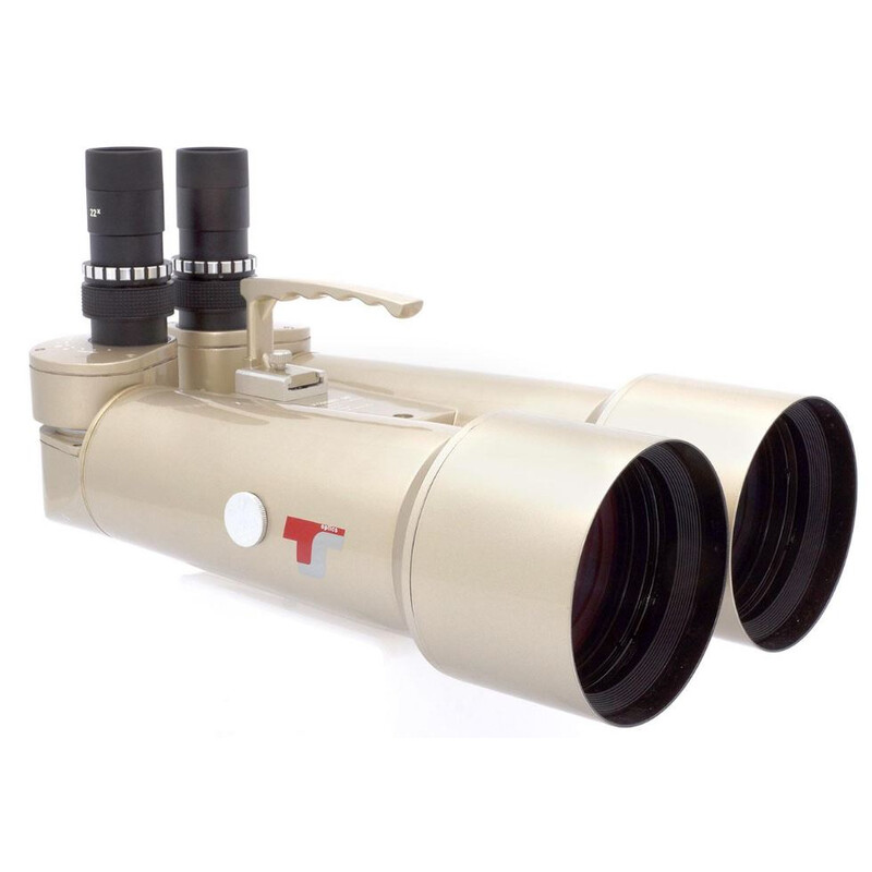 TS Optics Verrekijkers Grote verrekijker 100mm Semi-Apo 90° 1.25"