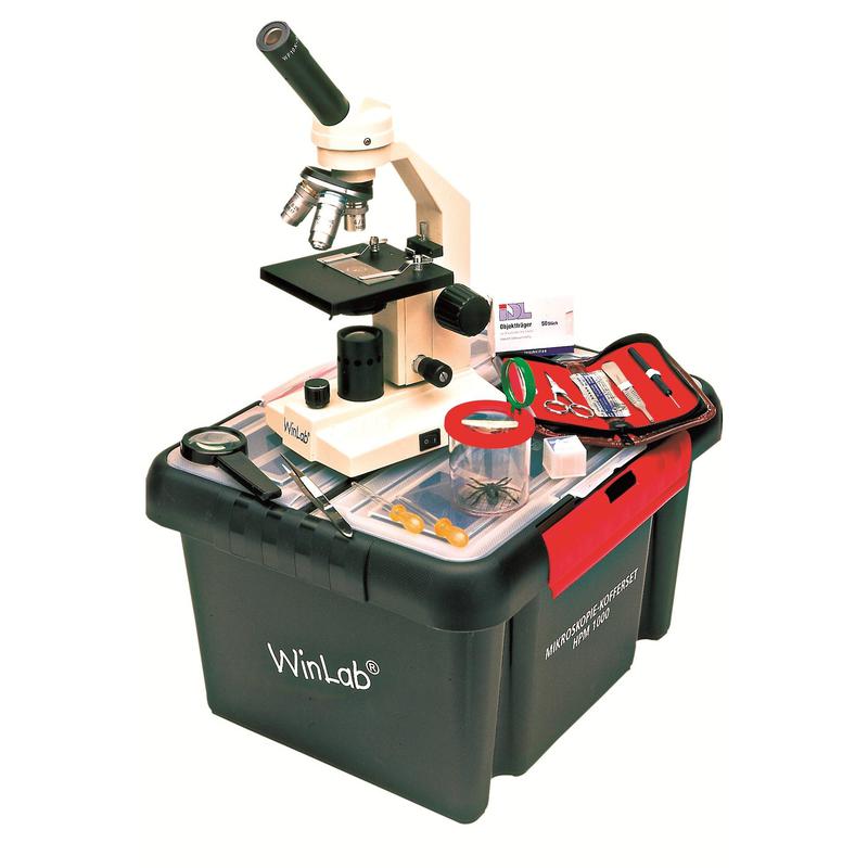 Windaus Microscoop HPM 1000/Video microscopy set, in transport box, with S-video camera