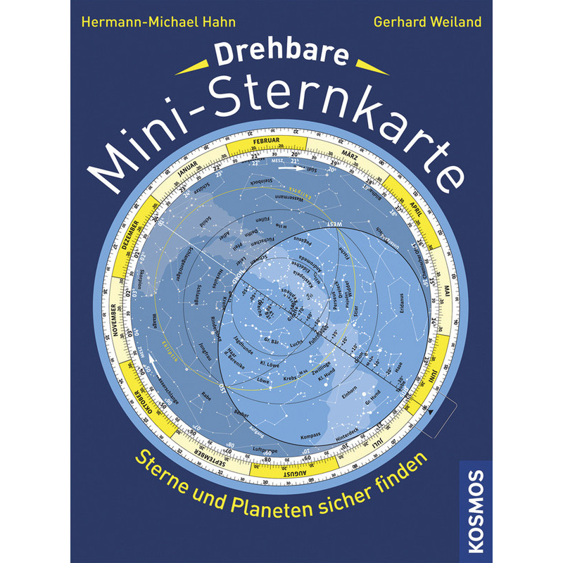 Kosmos Verlag Sterrenkaart Drehbare Mini-Sternkarte