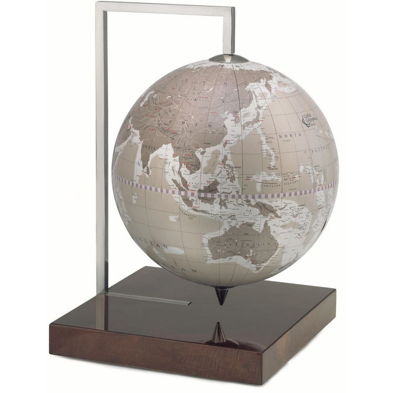 Zoffoli living Globe Quadra Radica Grey 22cm