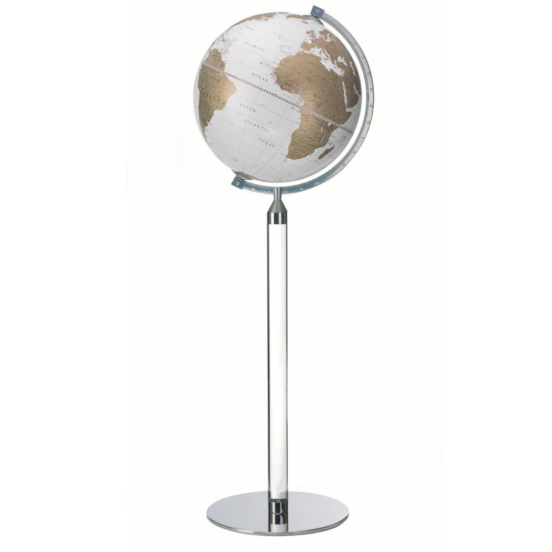 Zoffoli living Staande globe Vasco da Gama White/ Gold 40cm