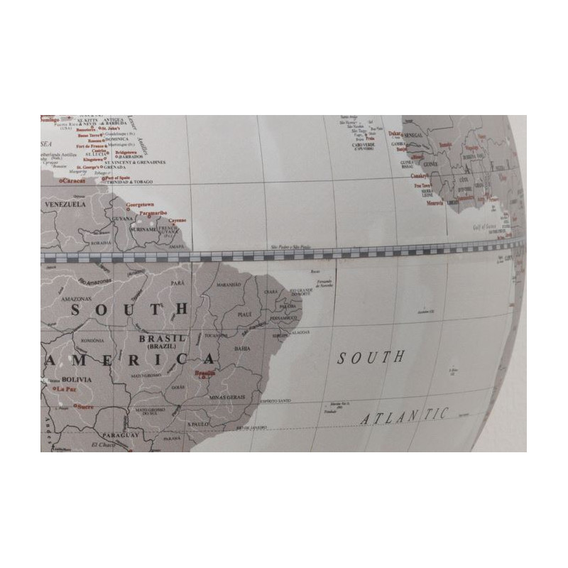Zoffoli living Staande globe Vasco da Gama All White 40cm