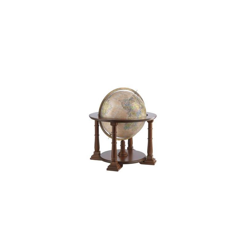 Zoffoli living Staande globe Mercatore Rosa antico 60cm