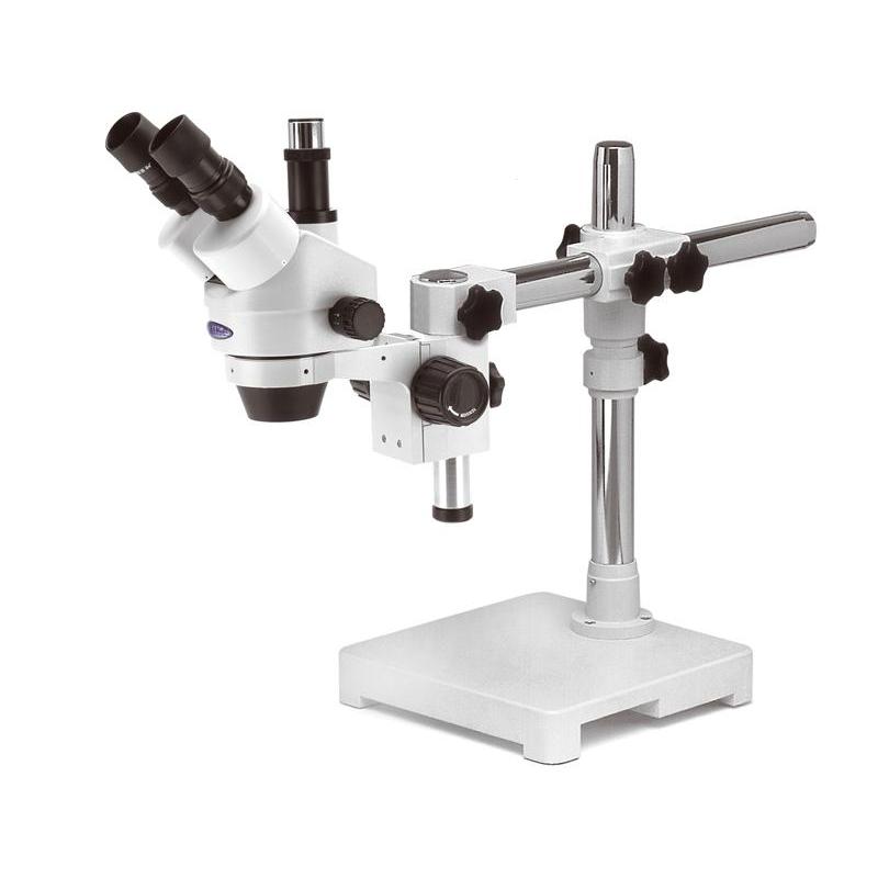 Optika SZM-4 microscoop, zoom, trinoculair, 7x-45x, zwenkstatief