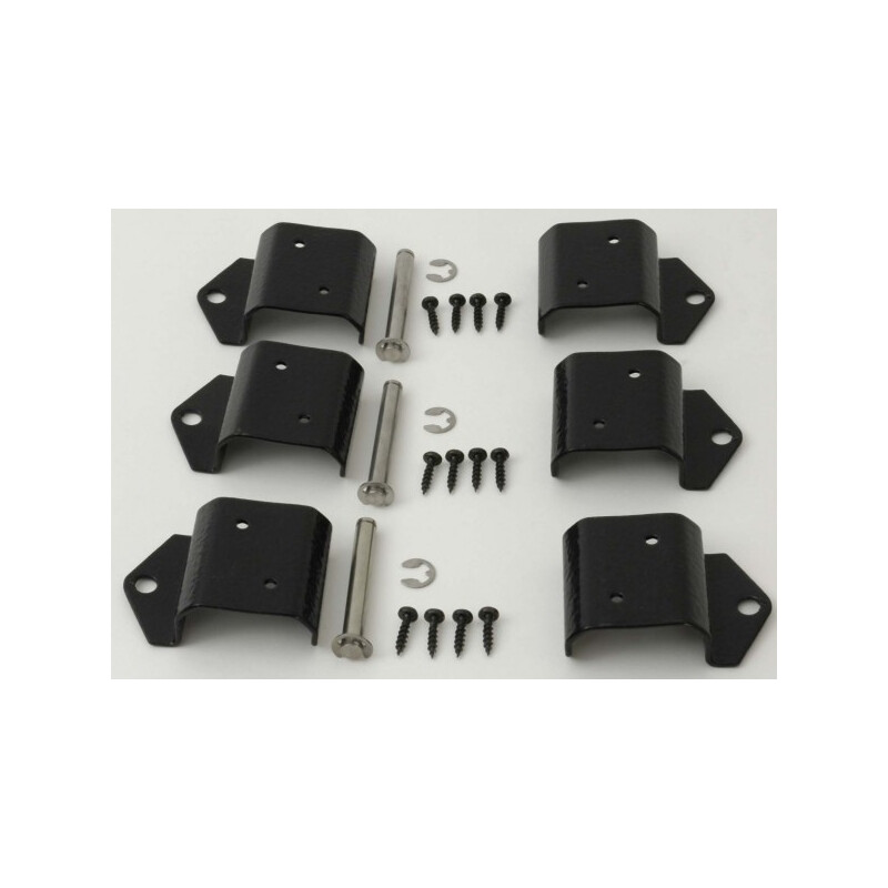 Berlebach Bevestigingsbeugels, voor de montering van het accessoirebak (1 set = 3 stuks)