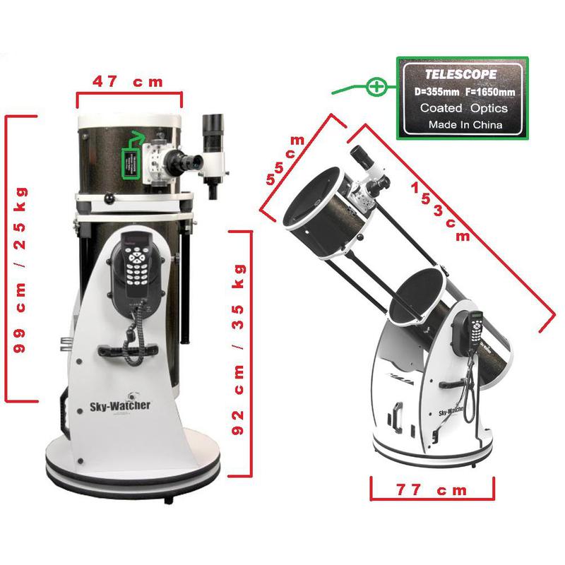 Skywatcher Dobson telescoop N 355/1600 Skyliner FlexTube BD SynScan DOB GoTo