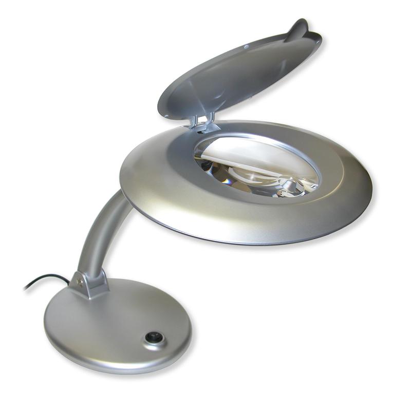 Carson Vergrootglazen DeskBrite-400 tafellamp met geïntegreerd vergrootglas 1.75x/4x